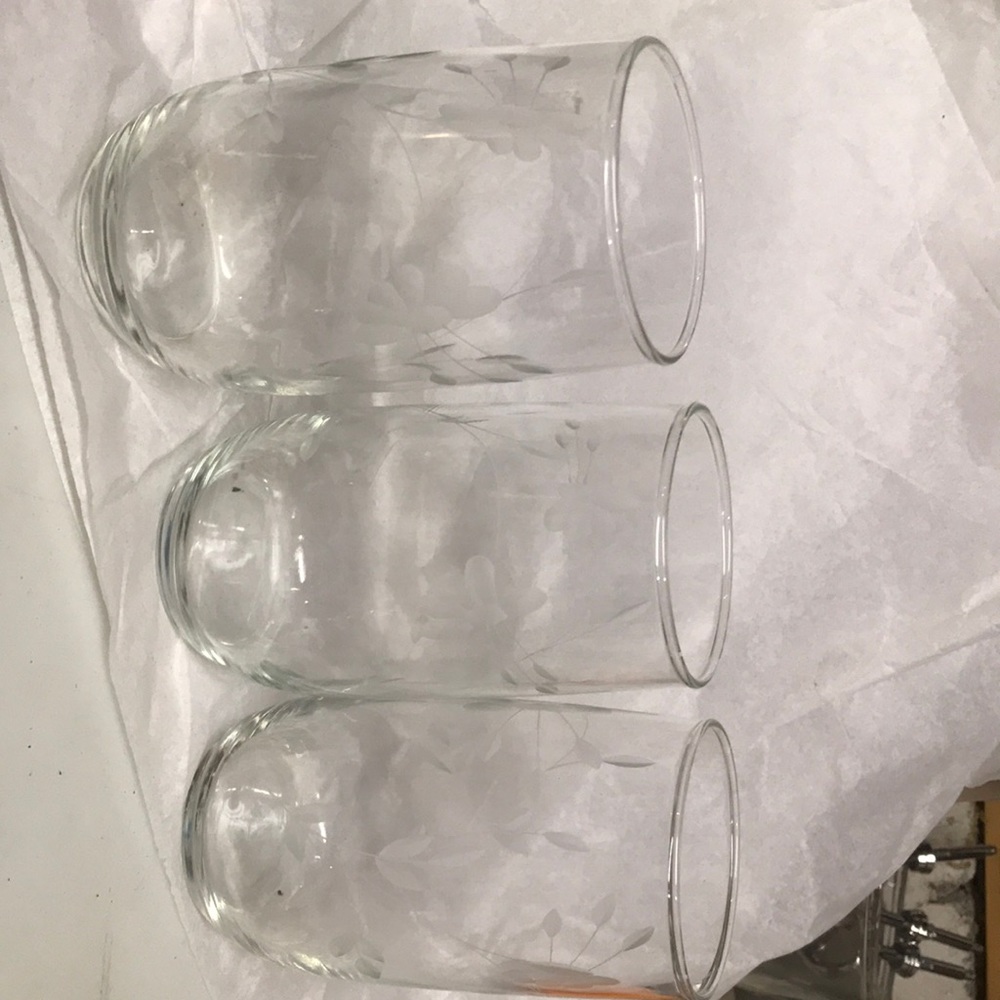3 princess house tumbler’s